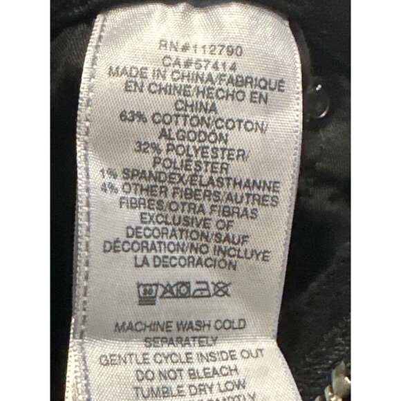 True Religion Geno Relaxed Slim Fit Black Jeans W36 L32 Mens Denim Pants - Picture 6 of 7